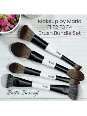 Makeup by Mario 4pc. F1 F2 F3 F4 Bundle Set   ~NEW~